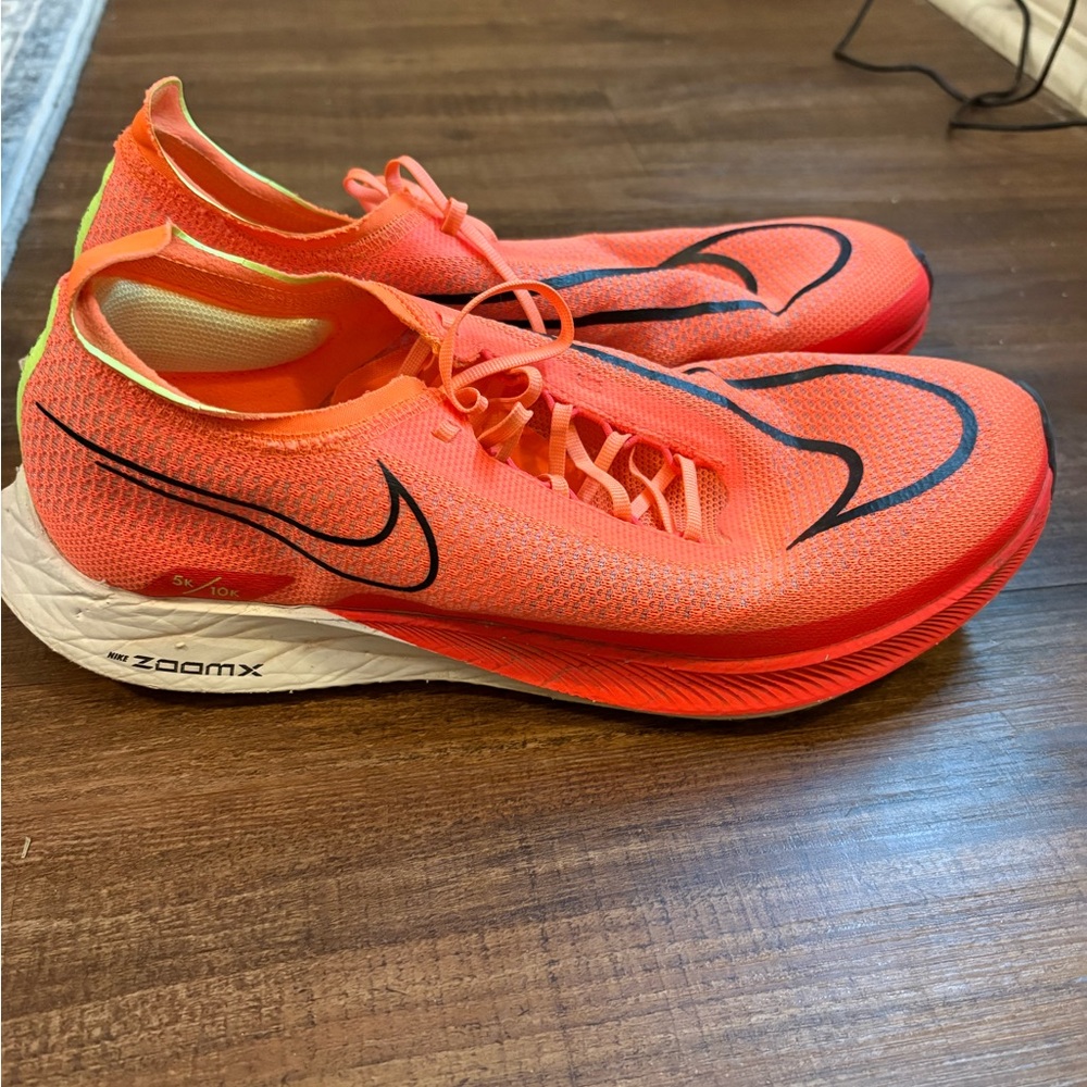 Nike zoom streak fly  Men's size 10 Bright Orange Athletic Shoes